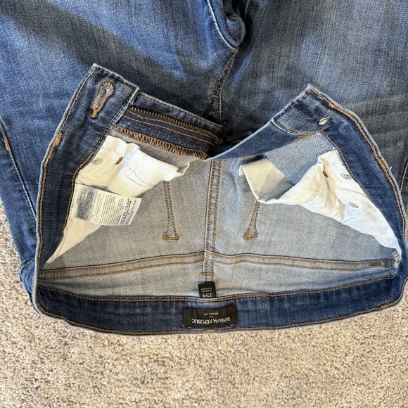 Banana Republic Women's Blue Denim Skinny Fit Jeans Size 27/4 - Picture 7 of 10